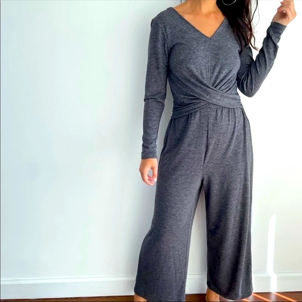 Worn Once! Old Navy Grey Jumpsuit!